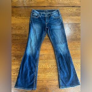 Silver Suki Mid Boot Cut Jeans